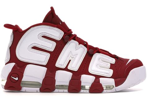 versace supreme uptempo|nike air more uptempo supreme red.